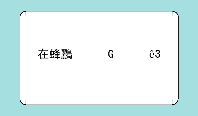 在蜂鸟网买二手单反相机靠谱吗？