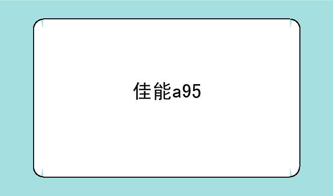 佳能a95